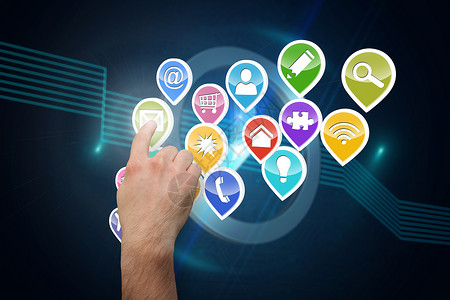 制作線性圖標背景 數字內容制作服務詳解